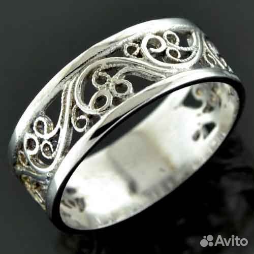 Кольцо Ажур (серебро)