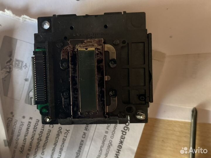 Epson печатающая голова
