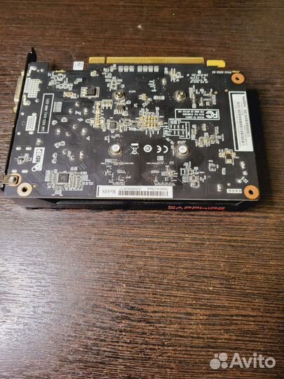 Видеокарта Radeon Saphire Pulse Rx550 2gb