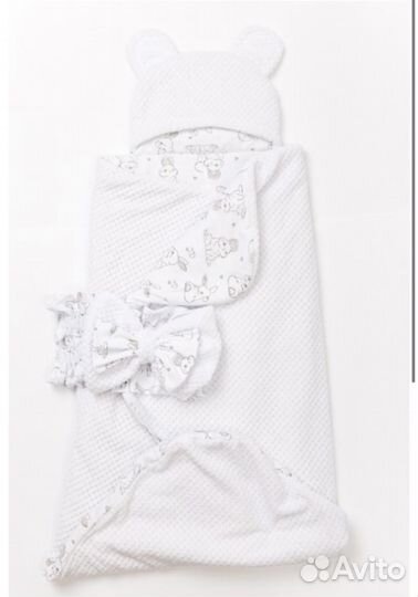 Конверт одеяло на выписку весна осень