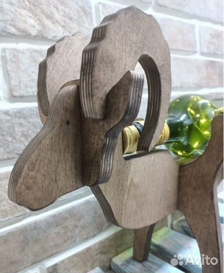 Крутая подставка для бутылок 