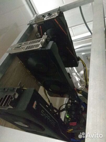 Видеокарта RX580 8Gb