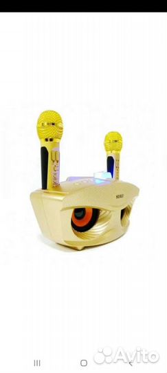 Караоке система с двумя микрофонами