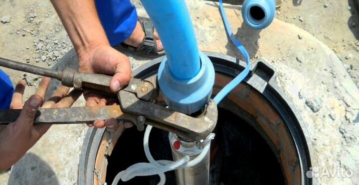 Замена насоса в скважине и колодце
