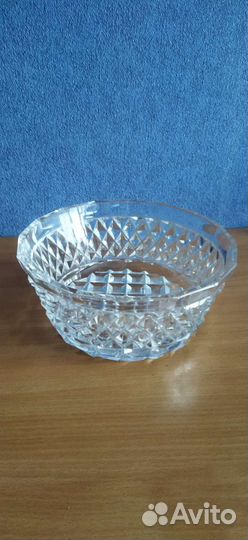Хрустальная салатница СССР