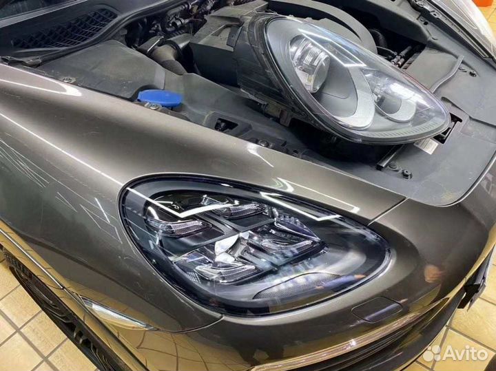 Porsche Cayenne 958 фары LED
