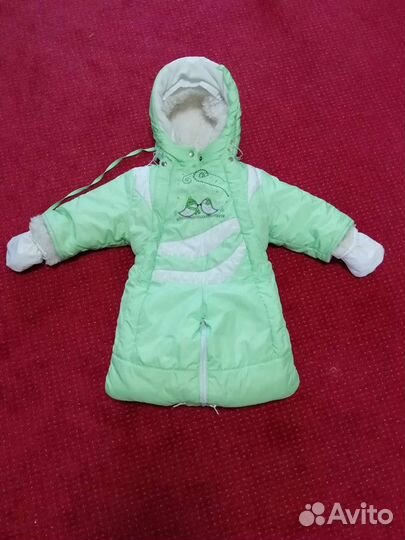 Зимний комбинезон для девочки