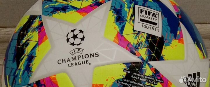 Оригинал футбольный мяч Adidas Лига Чемпионов