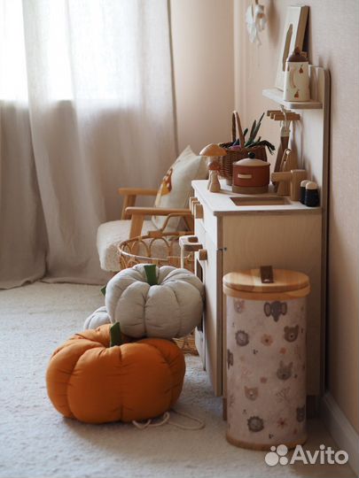 Тыквы текстильные декор для детской