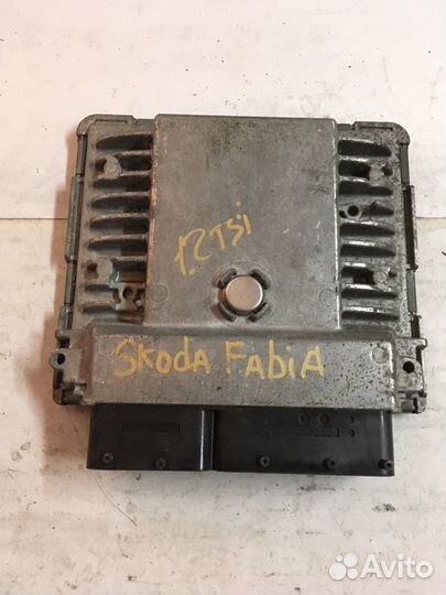 Эбу 03F906070AM Skoda Fabia 1.2tsi