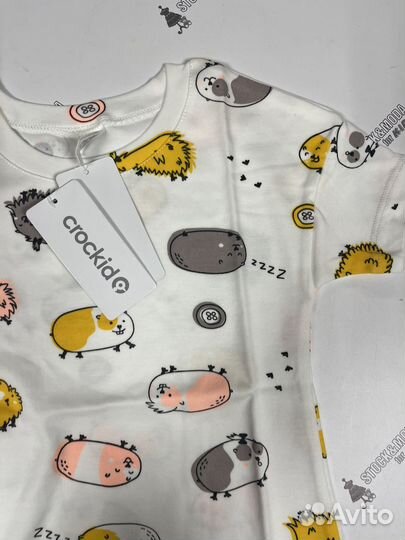 Новая сорочка для девочки Crockid 104