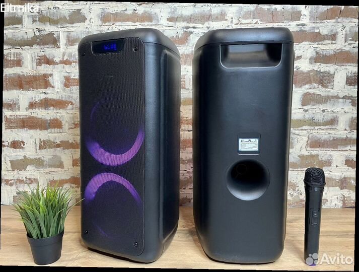 Колонка беспроводная с микрофоном
