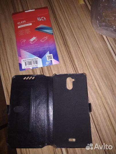 Продам чехол и защитное стекло на BQ