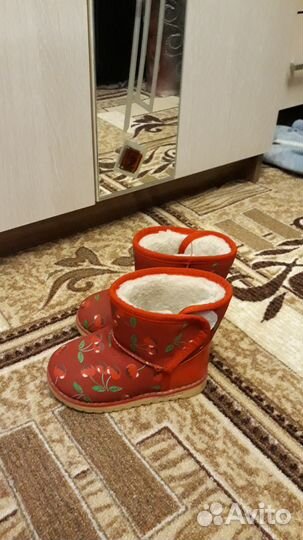 Сапоги зимние для девочки