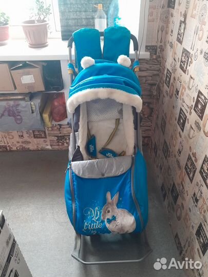 Коляска санки Nika