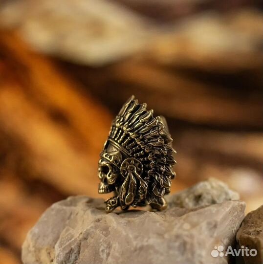 Темляк Брелок Вождь Индеец Майя Ацтеки Зомби Череп