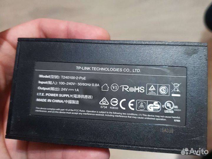 Блок питания poe TP-link T240100-2-PoE