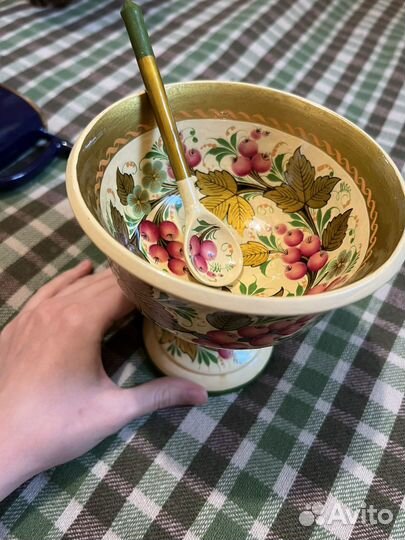 Ваза для фруктов СССР