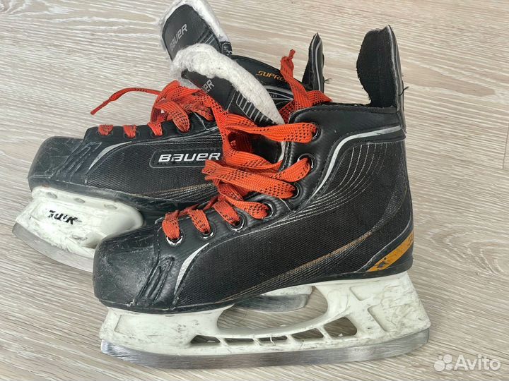 Хоккейные коньки bauer размер 32