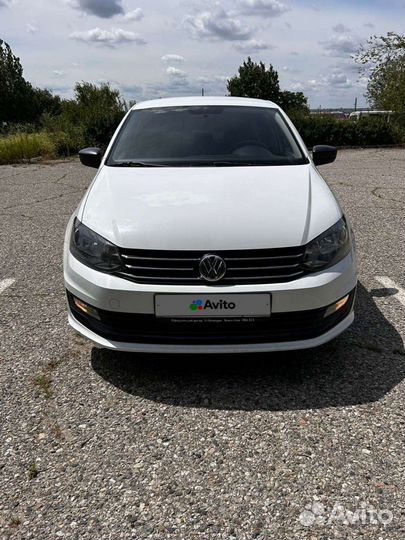 Volkswagen Polo 1.6 МТ, 2018, 107 000 км