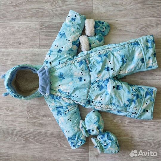 Зимний комбинезон трансформер