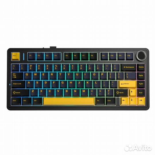 Механическая клавиатура aula F75 раскладка RU