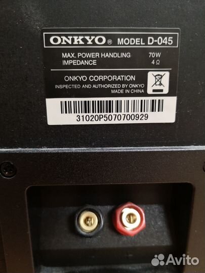 Колонки onkyo,сабвуфер Kef psw 1000 (обмен)