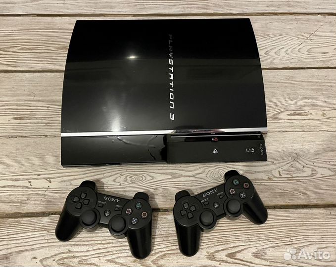 PS3 500гб / 50 игр / 2 джойстика