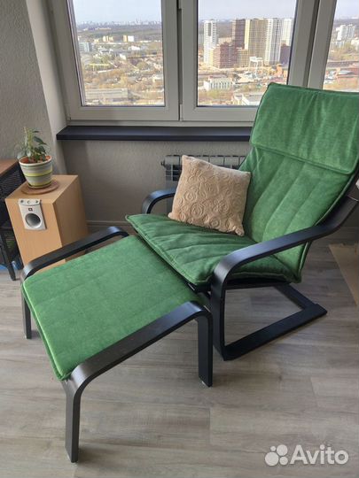 Чехол для кресла поэнг, пелло (Икеа)