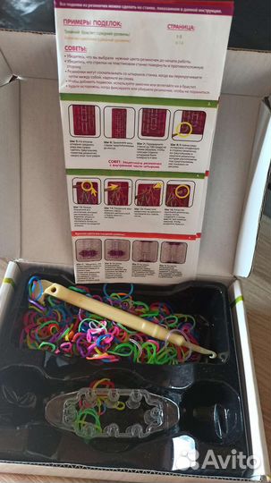 Творчество плетение браслетов из резиночек