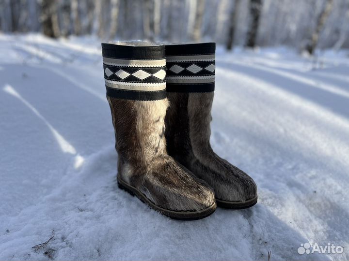 Унты из камуса женские