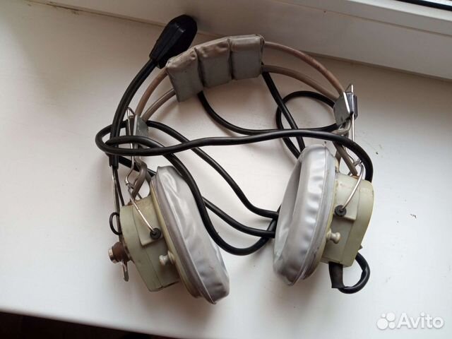 Лëтные наушники гсш-а-18э СССР купить в Москве | Хобби и отдых | Авито