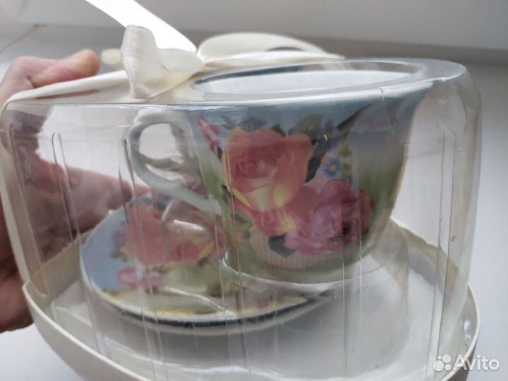 Чайный подарочный набор 4 предмета ГОСТ