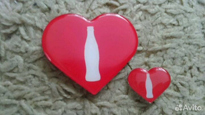 Значок и магнит Coca-Cola Кока-Кола новые