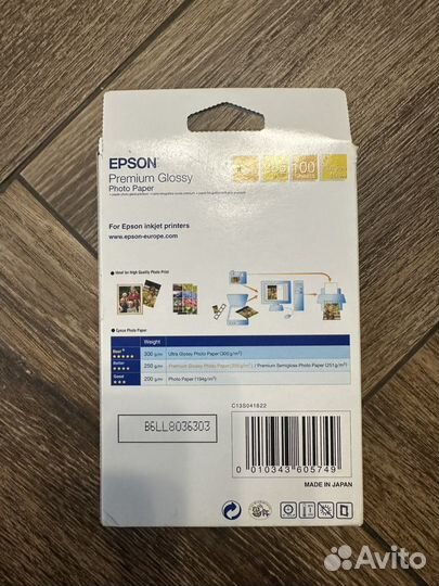 Фото бумага epson