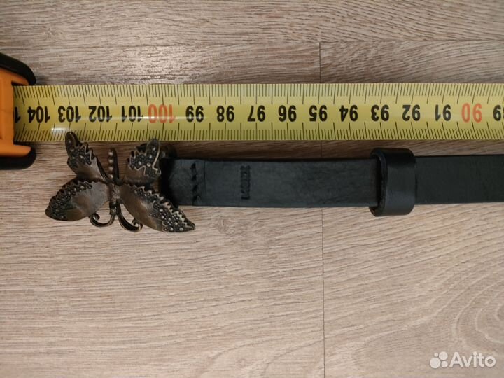 Ремень женский натуральная кожа бу