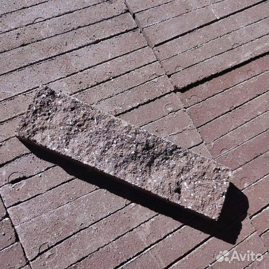 Колотый кирпич облицовочный