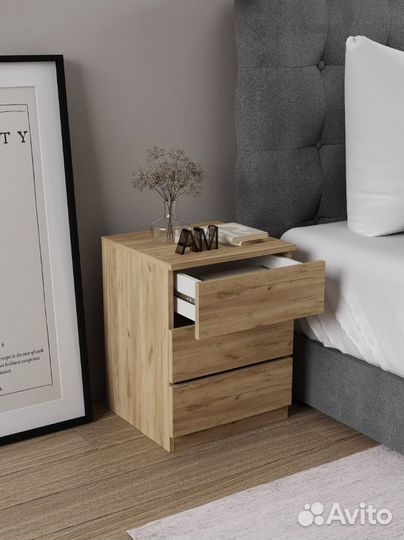 Тумба прикроватная / дуб вотан