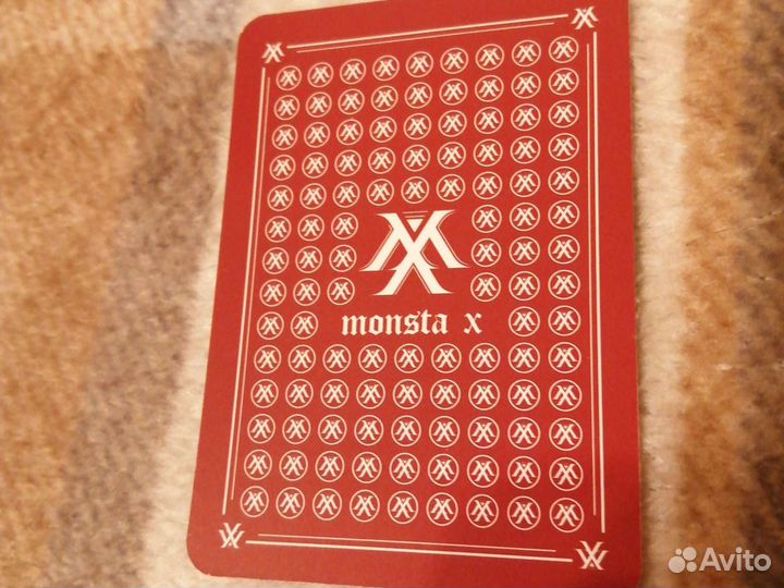 Карточка Monsta X официальная k-pop