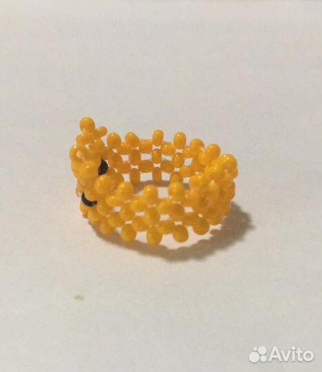 Кольцо из бисера