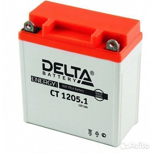 Аккумулятор для мотоцикла Delta CT 1205.1