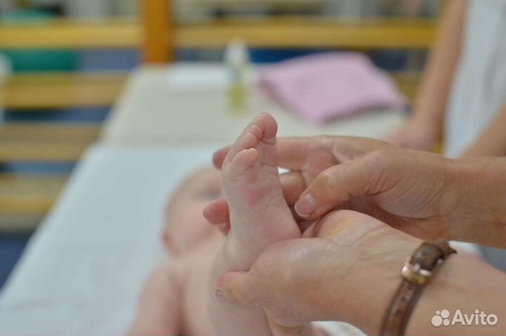 Медицинский детский массаж