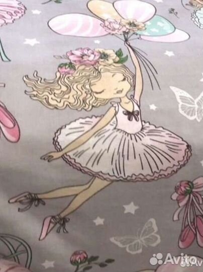 Белье постельное для девочки новое