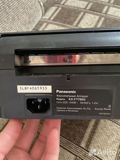 Факс Panasonic kx- ft78