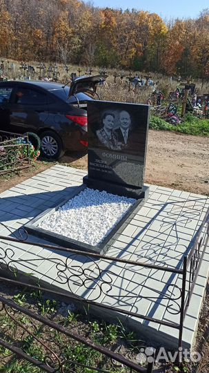 Памятники, ограды, благоустройство могил