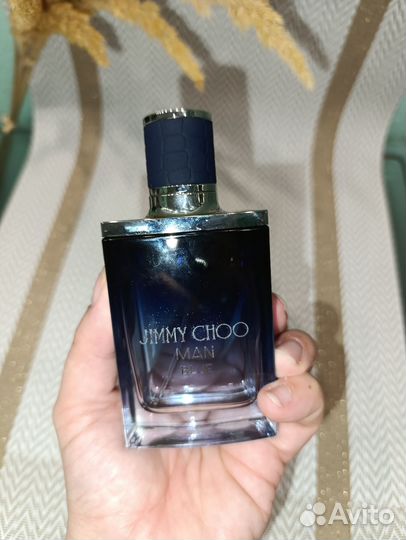 Пустой флакон от Jimmy choo man blue