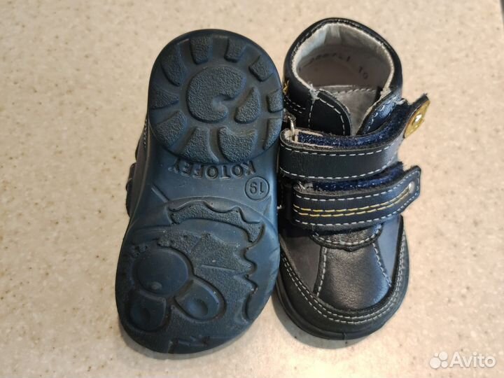 Ботинки демисезонные котофей 19 размер