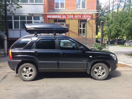 Автобокс багажник на крышу Kia Sportage 2