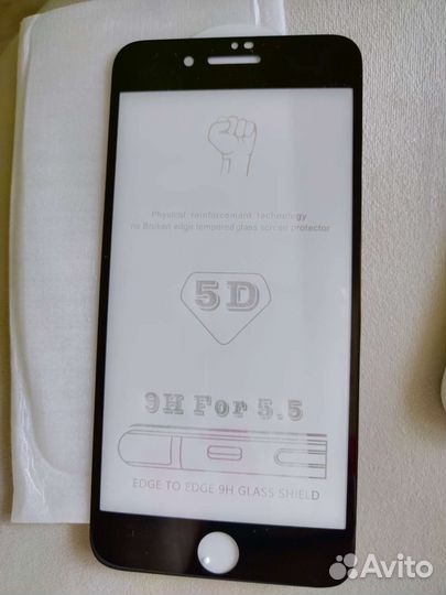 Защитное стекло для iPhone 8 plus