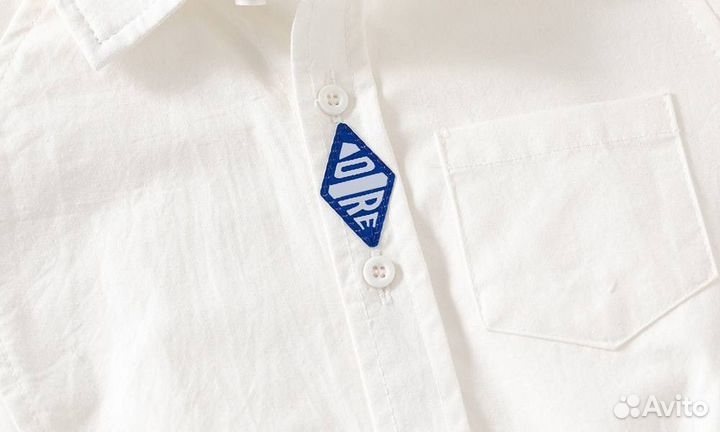 Рубашка школьная